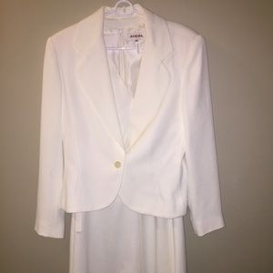 RODIER White Dress Suit